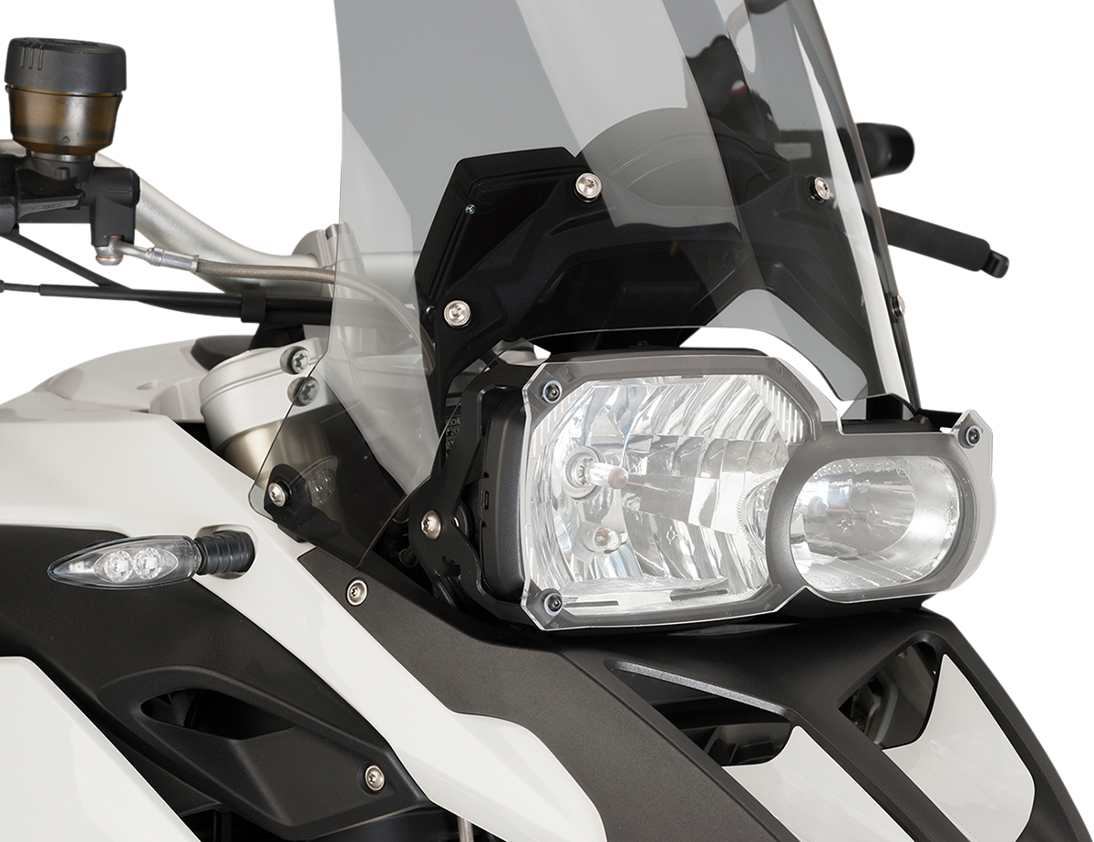 PUIG HI-TECH PARTS Protective Headlight Cover - Clear - '08-'18 F800GS/F700GS 8123W