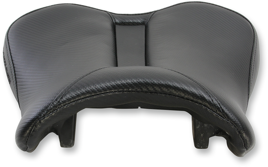 SADDLEMEN Gel Channel™ Track Carbon Fiber Sport Seat - Black - R1 0810-Y148