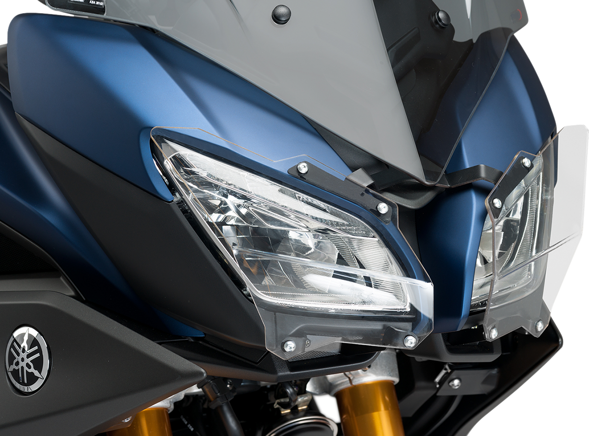 PUIG HI-TECH PARTS Protective Headlight Cover - Clear - '18-'19 Tracer 900 9728W