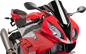 PUIG HI-TECH PARTS Race Windscreen - 14-1/4" - Black - S1000RR 7564N