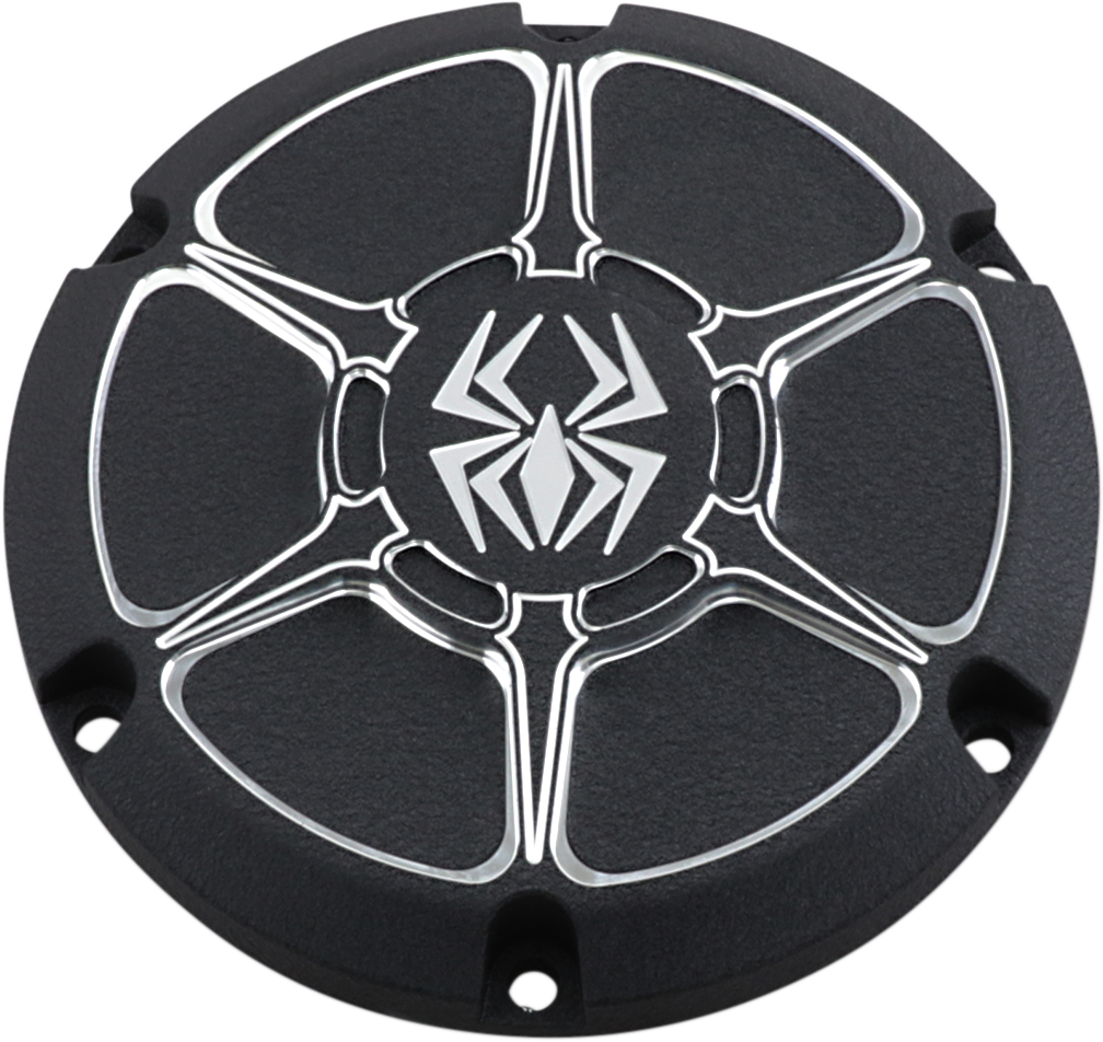 REKLUSE Derby Cover - Wrinkle Black - Sportster RMS-0515002