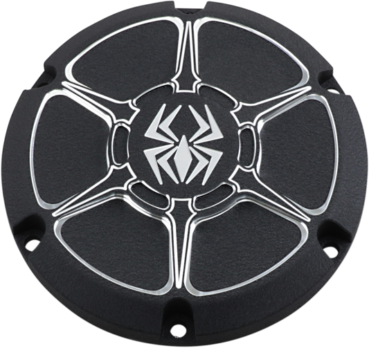 REKLUSE Derby Cover - Wrinkle Black - Sportster RMS-0515002