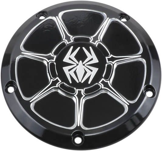 REKLUSE Derby Cover - Gloss Black - Big Twin RMS-0515003