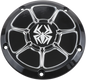 REKLUSE Derby Cover - Gloss Black - Big Twin RMS-0515003