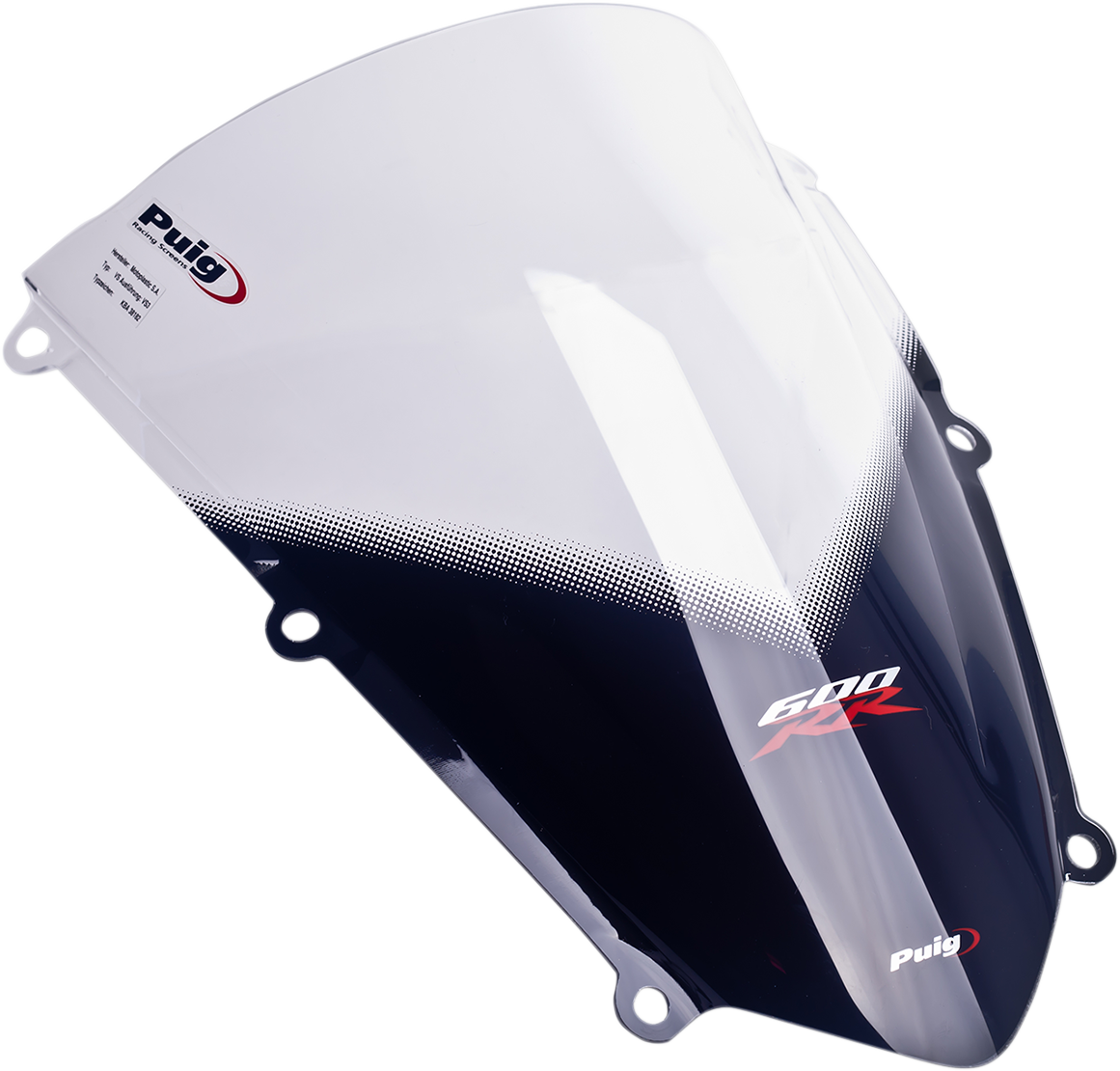 PUIG HI-TECH PARTS Race Windscreen - 13-3/8" - Clear - CBR600RR 4356W