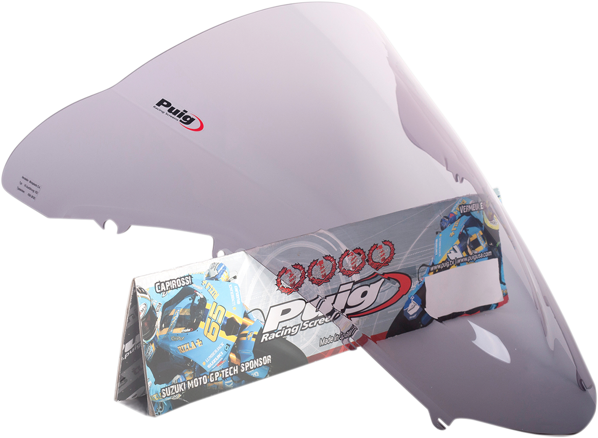 PUIG HI-TECH PARTS Race Windscreen - 15-3/8" - Smoke - VFR800FI 1097H