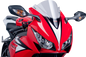 PUIG HI-TECH PARTS Race Windscreen - 13-3/8" - Smoke - CBR1000RR 5994H