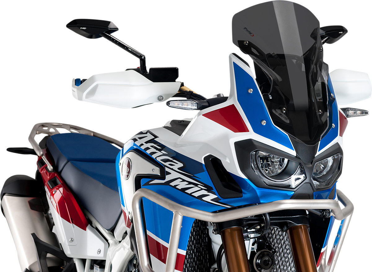 PUIG HI-TECH PARTS Race Windscreen - 16-1/4" - Smoke - CRF1000L 8904F