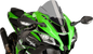 PUIG HI-TECH PARTS Race Windscreen - 14-1/4" - Smoke - ZX10R 8912H