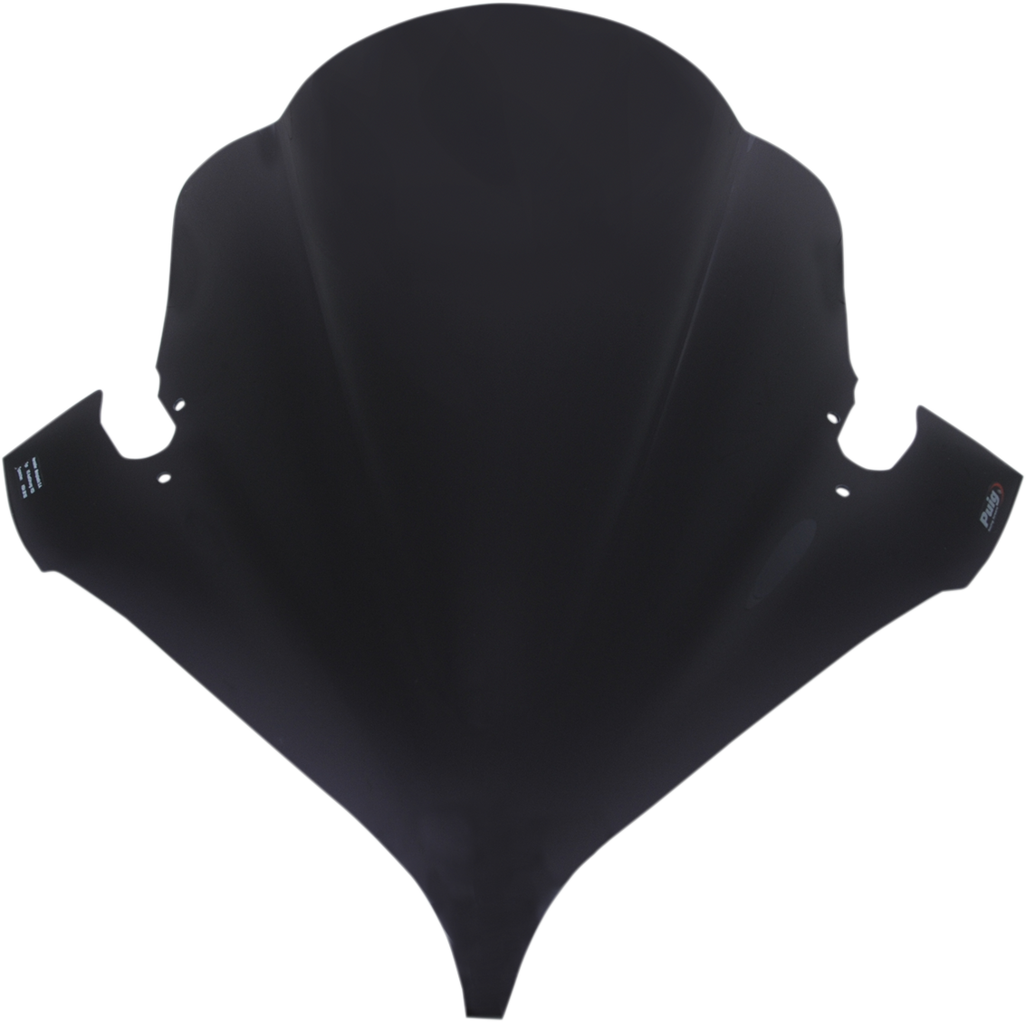 PUIG HI-TECH PARTS Race Windscreen - 21-5/8" - Smoke - FZ6 1646F