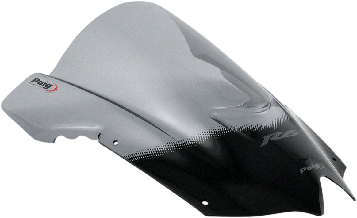 PUIG HI-TECH PARTS Race Windscreen - 13-3/4" - Smoke - YZF-R6 4635H