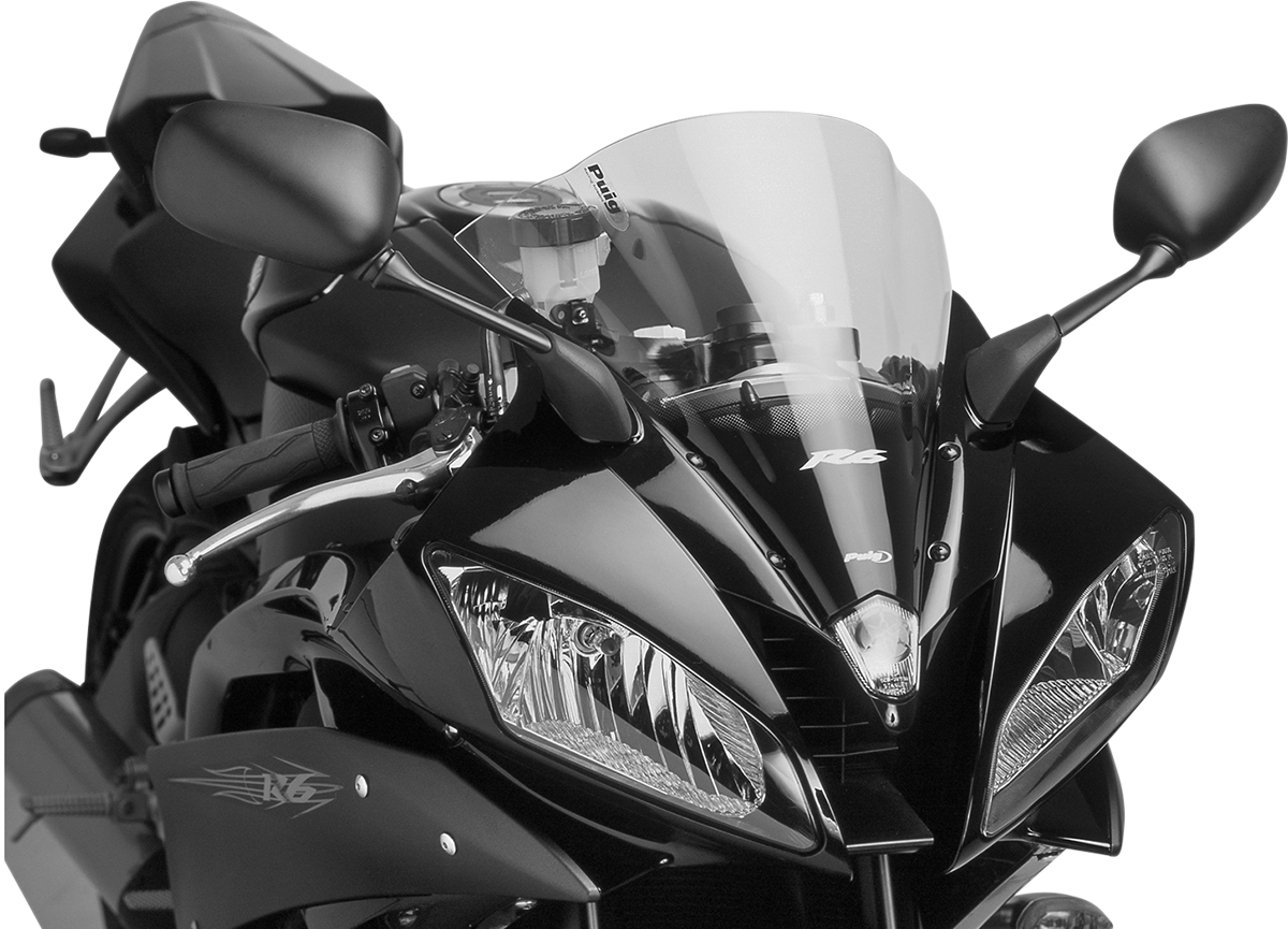PUIG HI-TECH PARTS Race Windscreen - 12-1/2" - Clear - YZF-R6 4059W