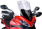 PUIG HI-TECH PARTS Touring Windscreen - 22-1/2" - Smoke - Multistrada 1200 5250H