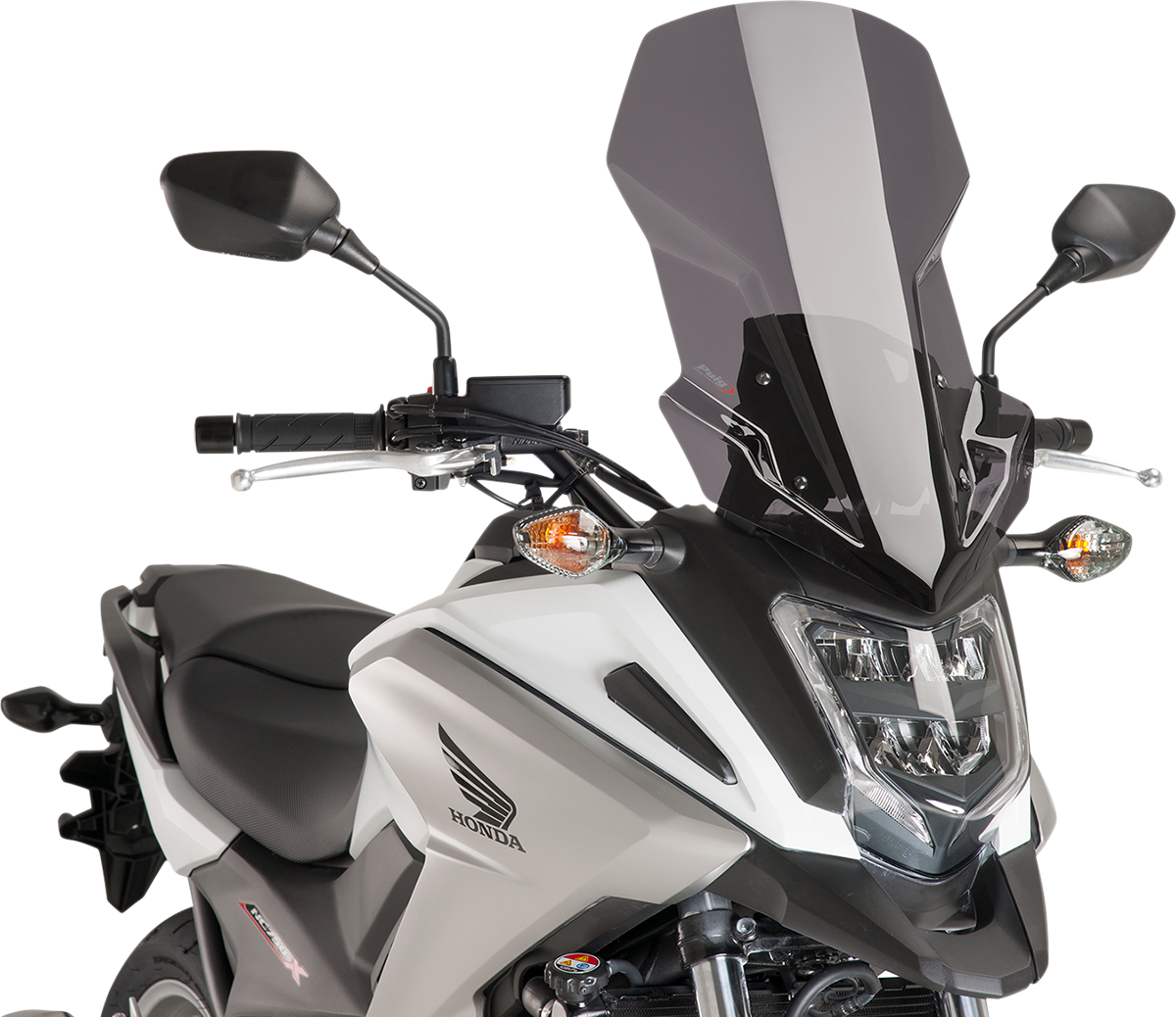 PUIG HI-TECH PARTS Touring Windscreen - 20-1/2" - Dark Smoke - NC750X 8910F
