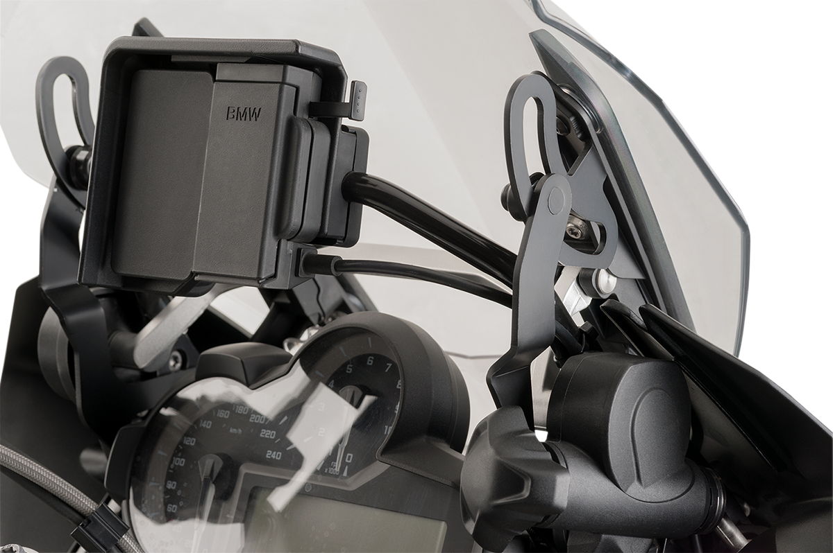 PUIG HI-TECH PARTS Support Bracket - Black - R1200GS/R1250GS 7566N
