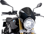 PUIG HI-TECH PARTS New Generation Windscreen - 11-3/4" - Dark Smoke - R9 7012F