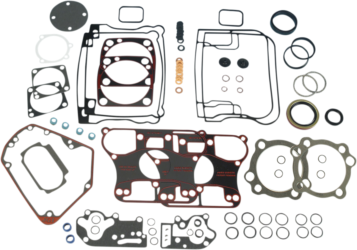 JAMES GASKET Motor Gasket with Metal Base and Rocker Gaskets - '92-'99 EVO JGI-17041-92-A