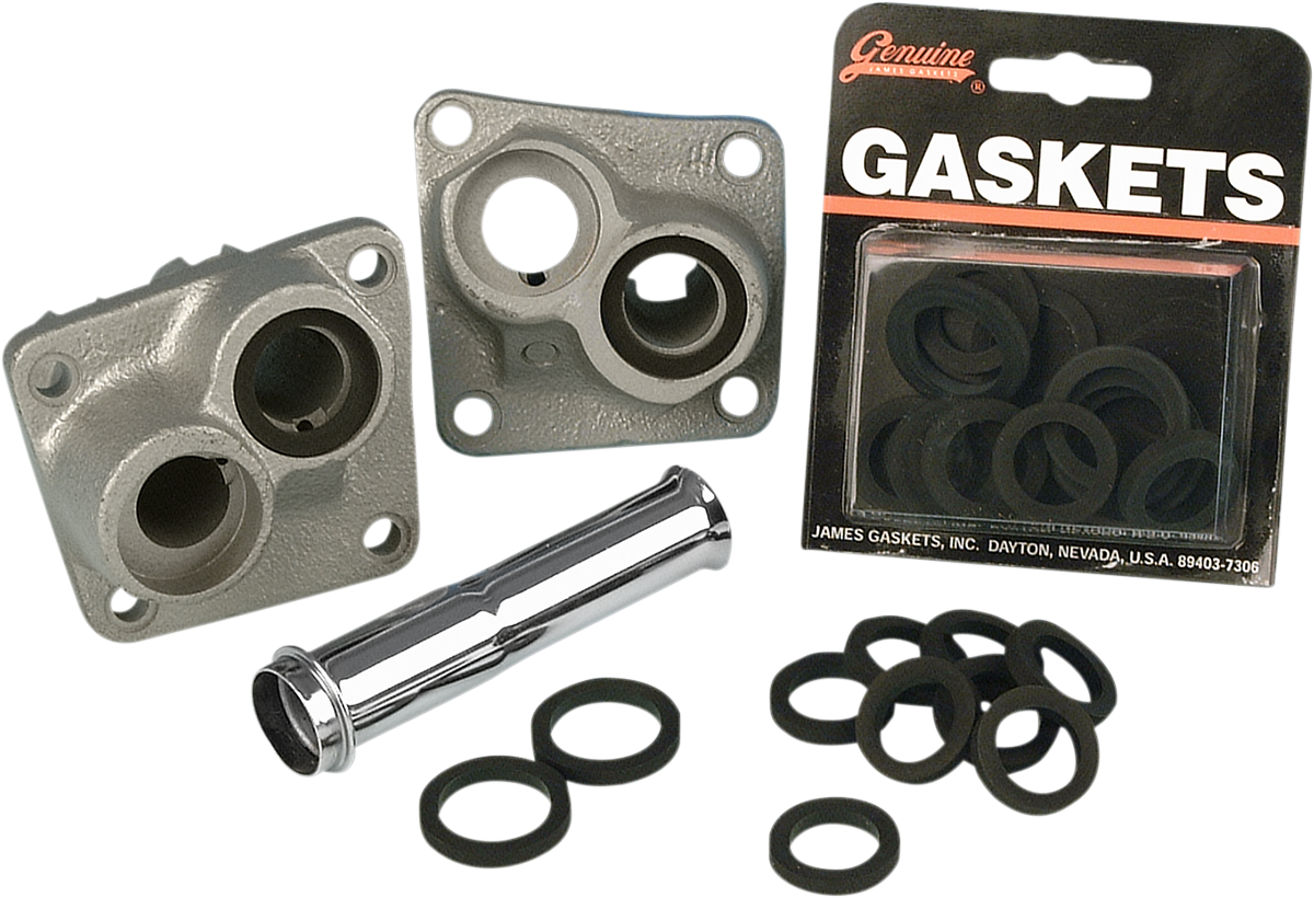 JAMES GASKET Rubber Pushrod Kit - '48-E'79 Big Twin 17955-48-FLR