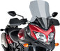 PUIG HI-TECH PARTS New Generation Windscreen - 21-1/4" - Smoke - V-Strom 650 5895H