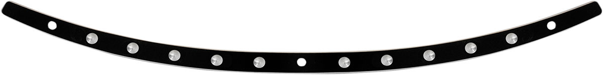 MEMPHIS SHADES Windshield Trim - Black - Dish - FLH MEB0972