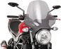 PUIG HI-TECH PARTS New Generation Windscreen - 18-7/8" - Smoke 5267H