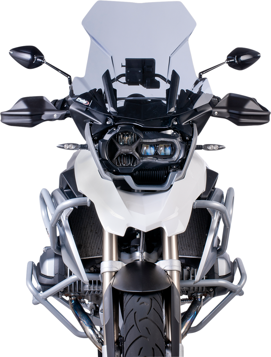 PUIG HI-TECH PARTS Touring Windscreen - 21-1/2" - Smoke - BMW 6486H