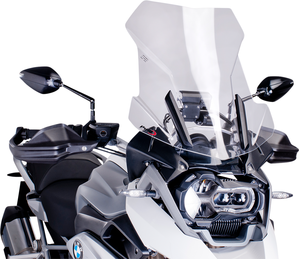 PUIG HI-TECH PARTS Touring Windscreen - 21-1/2" - Clear - BMW 6486W