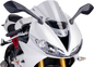 PUIG HI-TECH PARTS Race Windscreen - 15-3/8" - Clear - Triumph 6498W