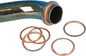 JAMES GASKET Copper Exhaust Gasket JGI-65834-68-A