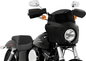 MEMPHIS SHADES Road Warrior Windshield - Dark Black Smoke - 7" MEP86510