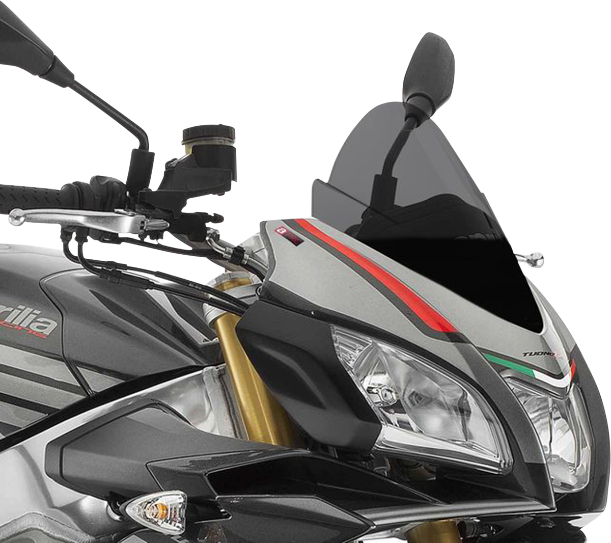 PUIG HI-TECH PARTS Race Windscreen - 12-1/2" - Dark Smoke - Tuono 7615F