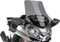 PUIG HI-TECH PARTS Race Windscreen - 27-3/4" - Dark Smoke - Kawasaki 7628F