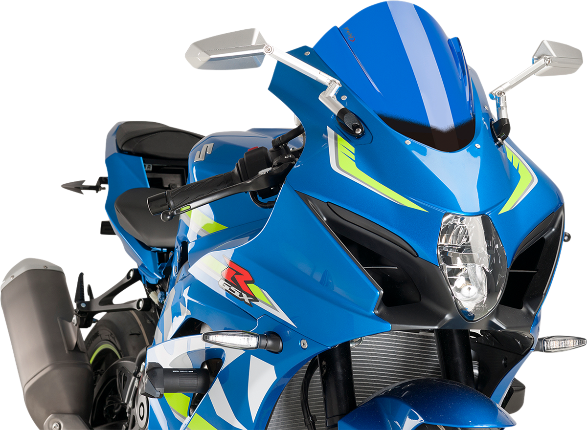 PUIG HI-TECH PARTS Race Windscreen - Blue - GSX-R1000/R 9013A