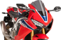 PUIG HI-TECH PARTS Race Windscreen - 13" - Dark Smoke - Honda 9407F