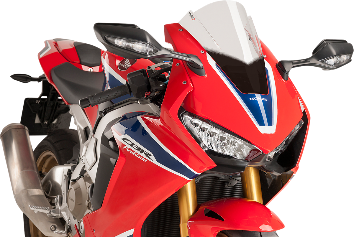 PUIG HI-TECH PARTS Race Windscreen - 13" - Clear - Honda 9407W