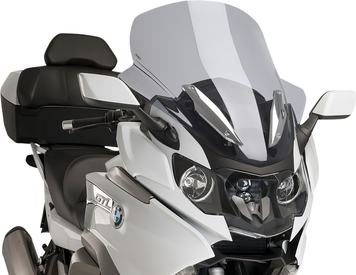 PUIG HI-TECH PARTS Race Windscreen - 27-1/2" - Light Smoke - BMW 9512H