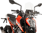 PUIG HI-TECH PARTS New Generation Windscreen - 16-1/4" - Clear - KTM 9514W