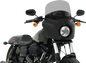 MEMPHIS SHADES Road Warrior Windshield - Vented - Black Smoke -11" MEP87412