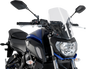 PUIG HI-TECH PARTS Race Windscreen - 14-1/4" - Clear - Tour - Yamaha 9667W