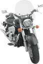 MEMPHIS SHADES Alley Cat Windshield - 9" Headlight Cutout - Solar MEP5629