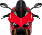 PUIG HI-TECH PARTS Race Windscreen - 15-3/4" - Black - Ducati 9690N