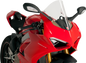 PUIG HI-TECH PARTS Race Windscreen - 15-3/4" - Clear - Ducati 9690W