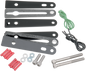 SADDLEMEN Turn Signal Relocation Kit - Sportster - Black 2020-0422