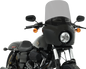 MEMPHIS SHADES Road Warrior Windshield - Vented - Black Smoke - 15" MEP87612