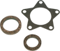 JAMES GASKET Wheel Gasket - Kit - '36-'66 Big Twin JGI-WHEEL KIT