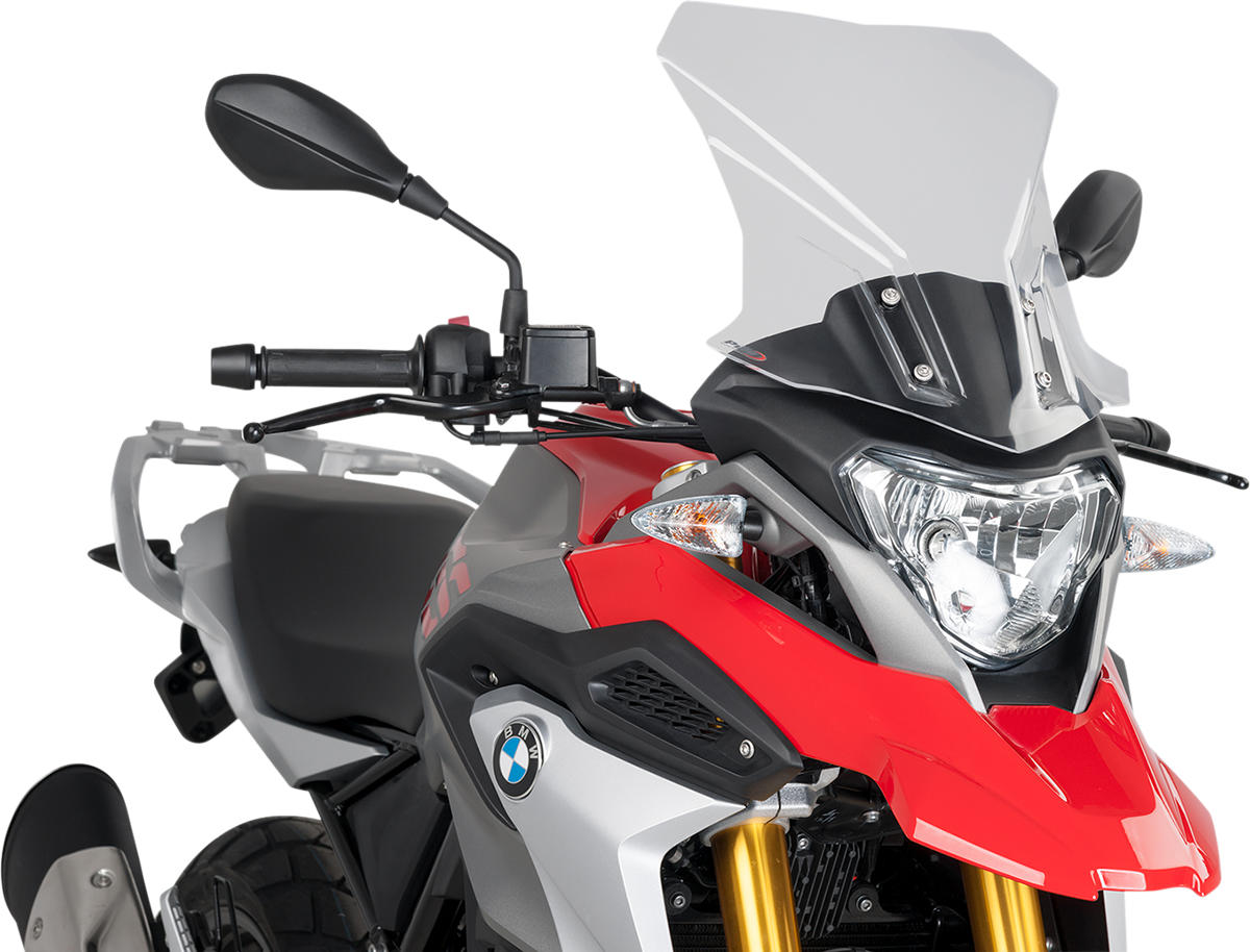 PUIG HI-TECH PARTS Touring Windscreen - 17" - Clear - BMW 9879W
