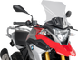 PUIG HI-TECH PARTS Touring Windscreen - 17" - Clear - BMW 9879W