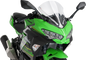 PUIG HI-TECH PARTS Race Windscreen - 15-3/4" - Clear - Kawasaki 9976W