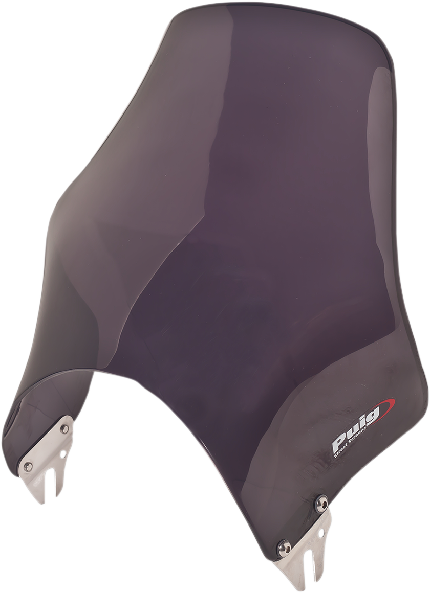 PUIG HI-TECH PARTS Naked Windshield - Dark Smoke 0869F