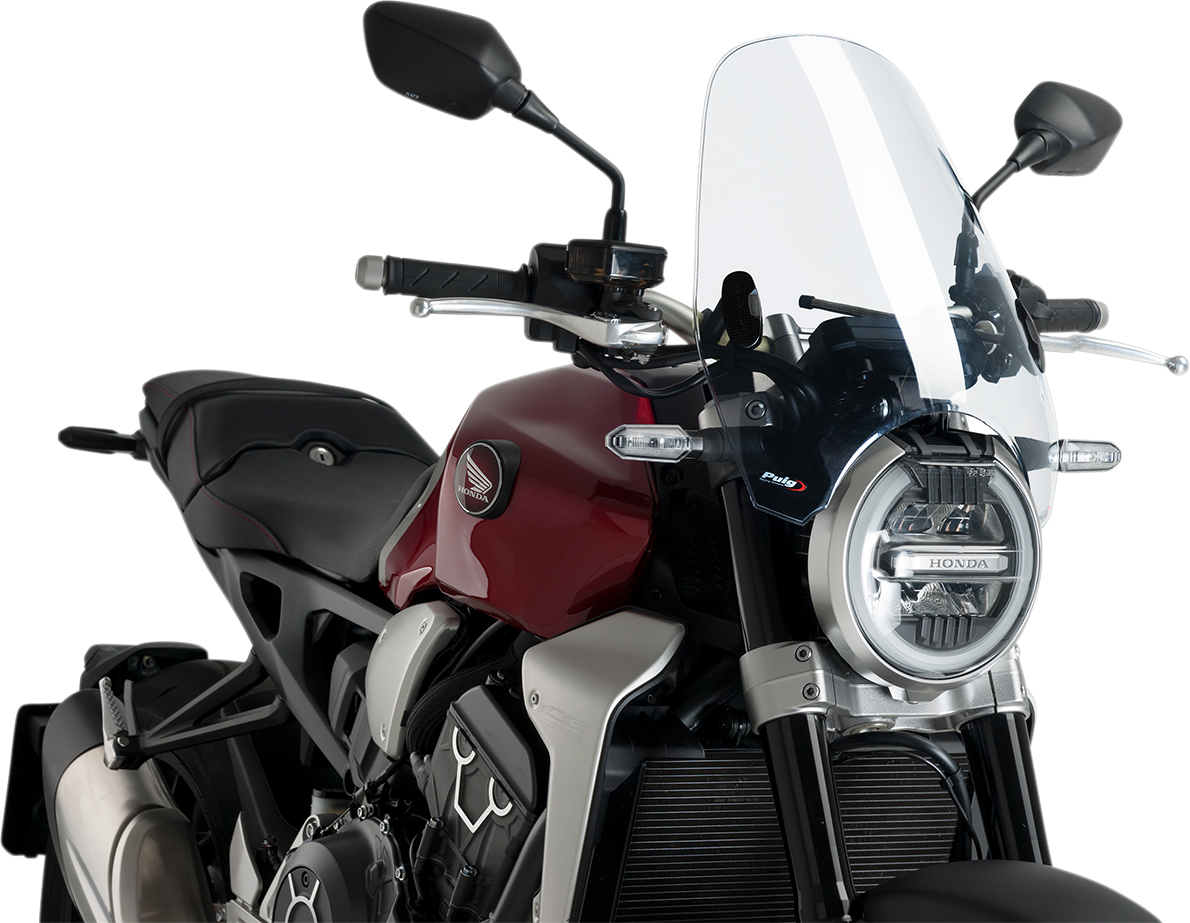 PUIG HI-TECH PARTS Custom II Windshield - Clear - X11 0336W